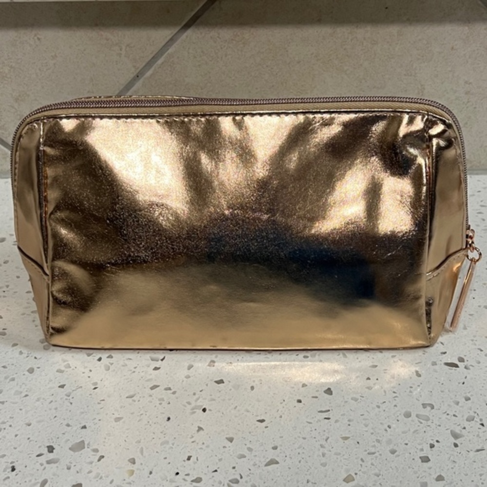 NWOB Lancome Rose Gold Make up Bag